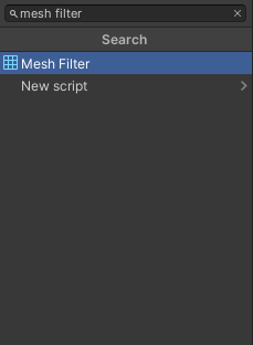 search mesh filter