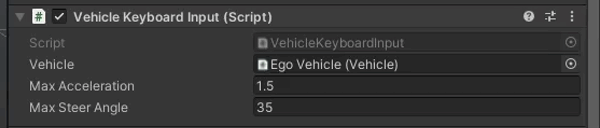 vehicle keyboard input disable