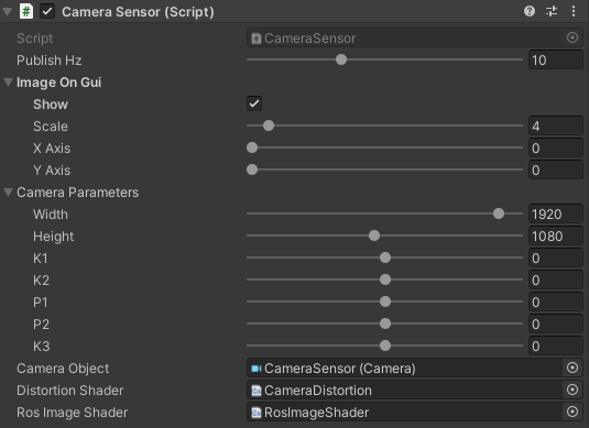 camera sensor script