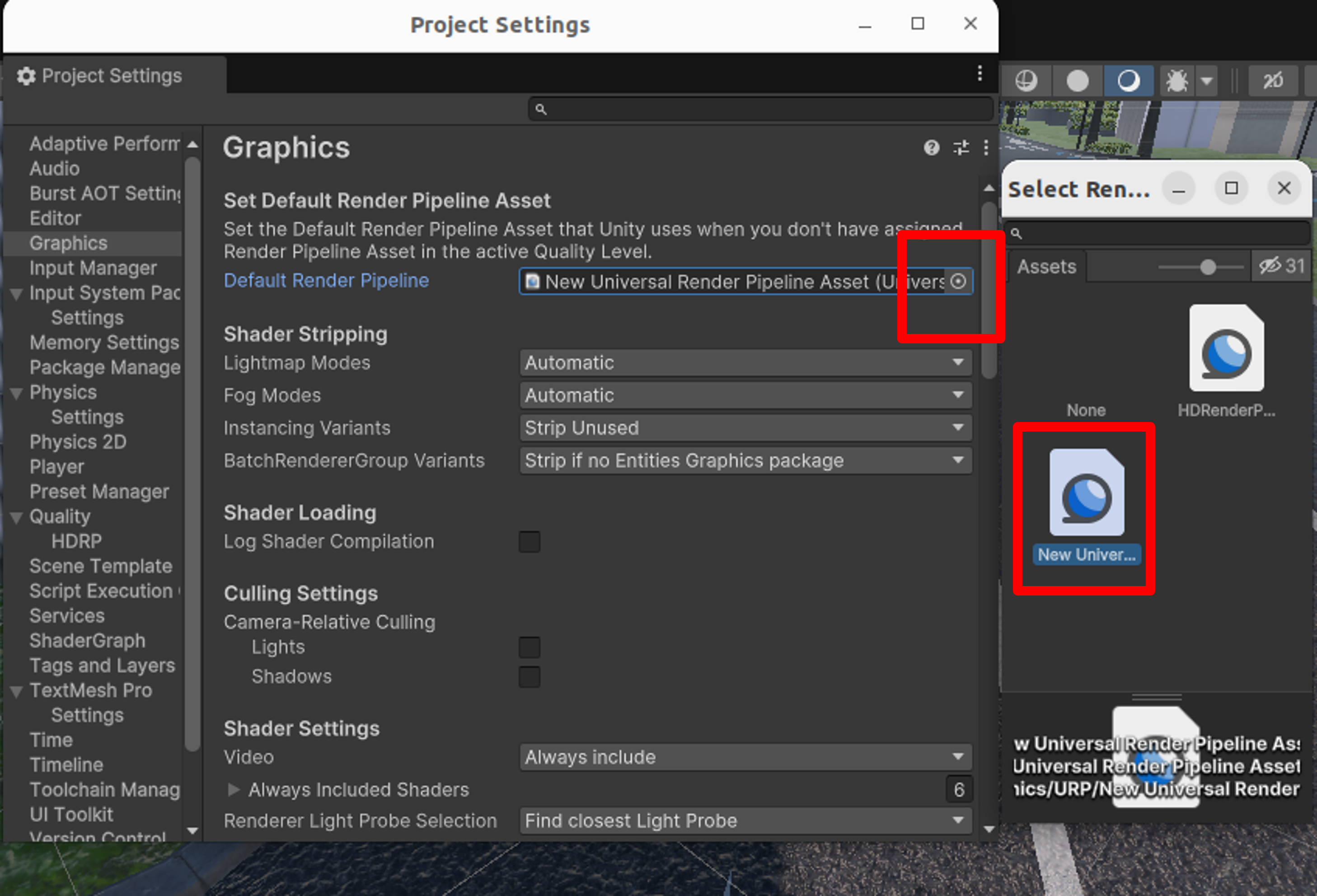 Graphics Settings