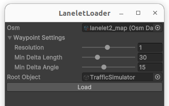 Load Lanelet