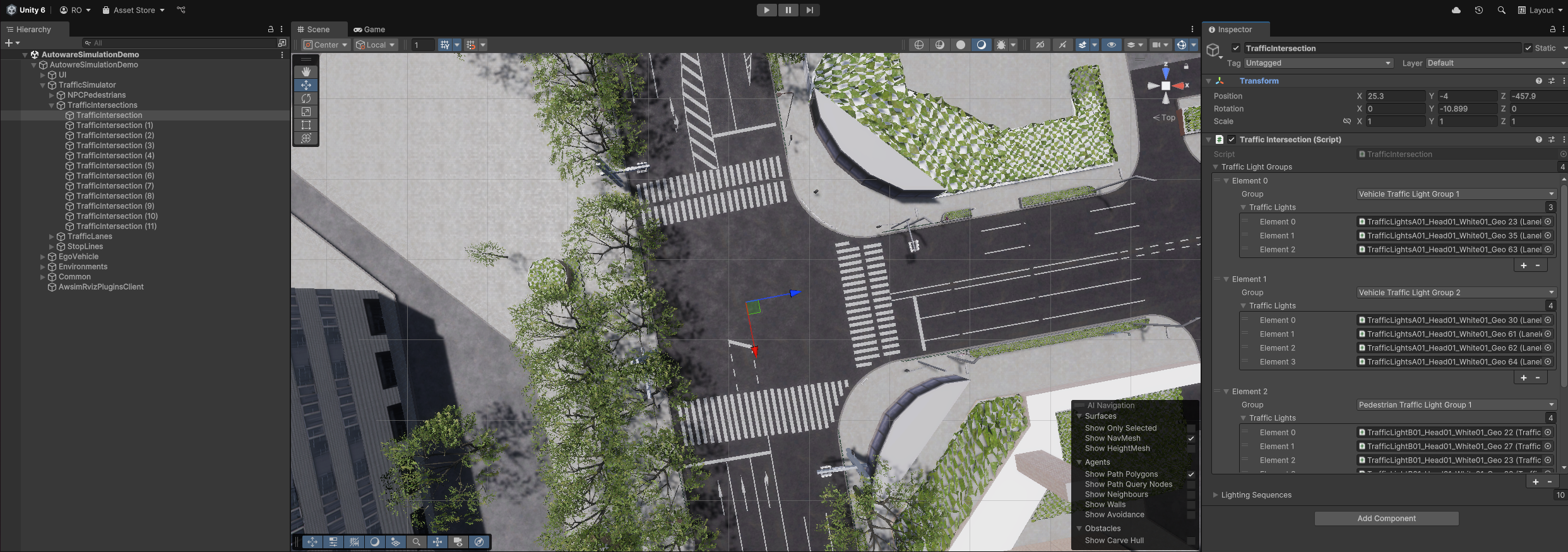 Traffic Intersection